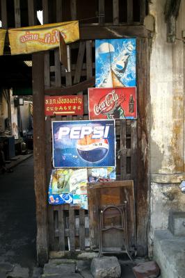 In the shadow of consumerism - Bangkok.