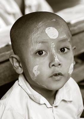 Burmese school boy, Inle