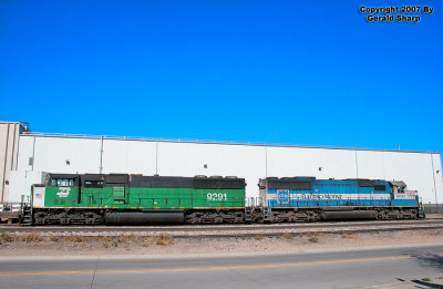BNSF 9192 At Longmont, CO
