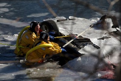 still alarm: water rescue pequonnock river 10 jan 10
