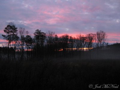 Sunrise in rural GA (Green Co.)