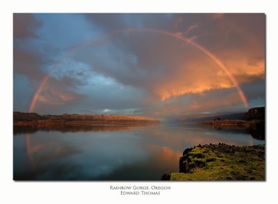 Columbia River Gorge Rainbow