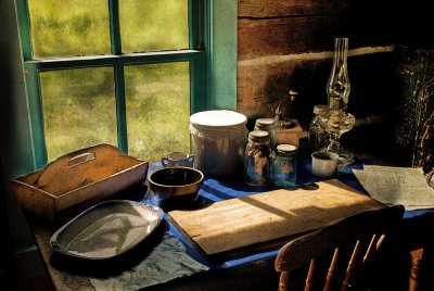 Kitchen Table in the Rankinen Farm House