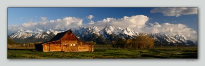 Mormon Row Barn (Pano)