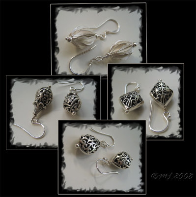 sterling silver earrings