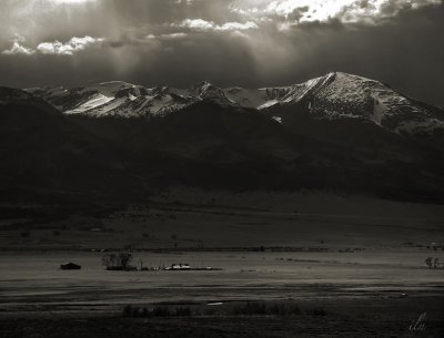 eastern slope of the sangre de cristo mountains