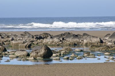 rocks on shore