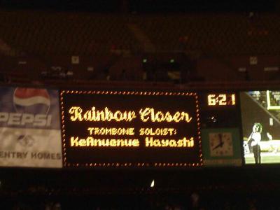 Nue's name in lights