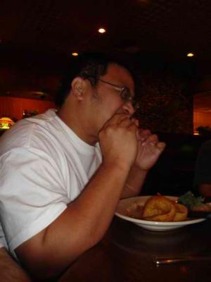 matthan and his steak