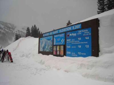 look at all that snow!