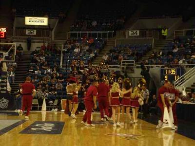 and their cheerleaders