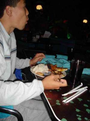 matt and his meal