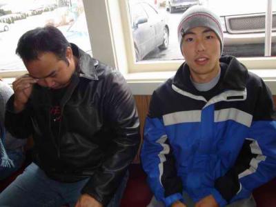 waiting again for food
