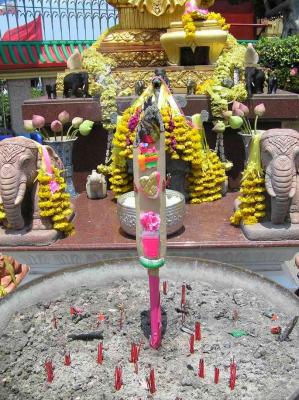a big incense stick