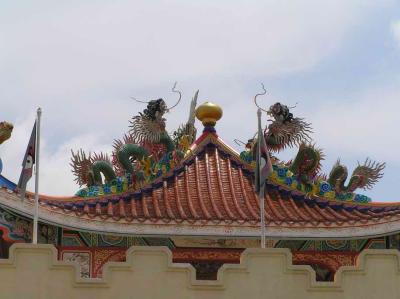 on the roof