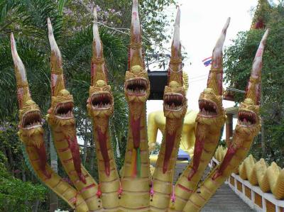 and them snake/dragon things