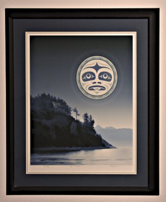 Under a Salish Moon (Andy Everson)