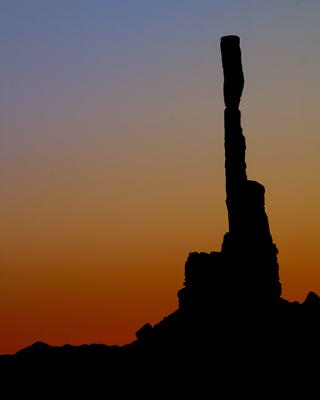 Totem Pole at Dawn