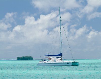 Our sister boat when sailing