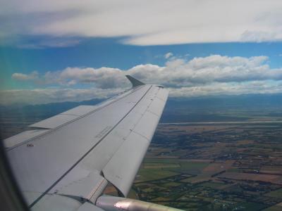 On final approach to Christchurch International