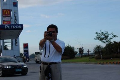 Taking photo of the photographer...