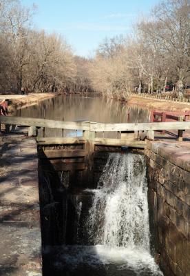 Lock in C&O canal near Great Falls