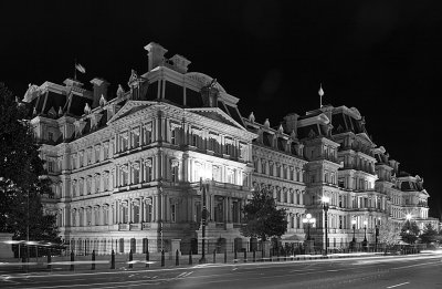 Executive Office Building at Night