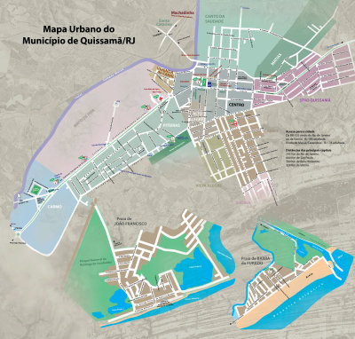 Mapa Urbano Quissam
