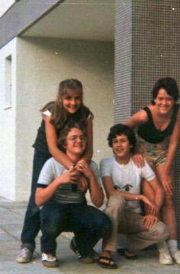 Andr & Martha & Dani & Bianca - 1981