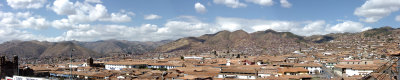 Cuzco Panorama on a Beautiful Morning