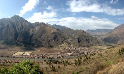 Looking Down at Pisac
