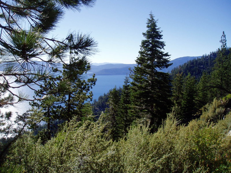Tahoe from flume