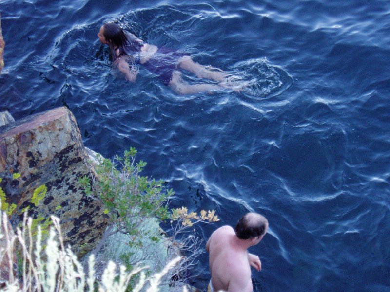 Diving rocks