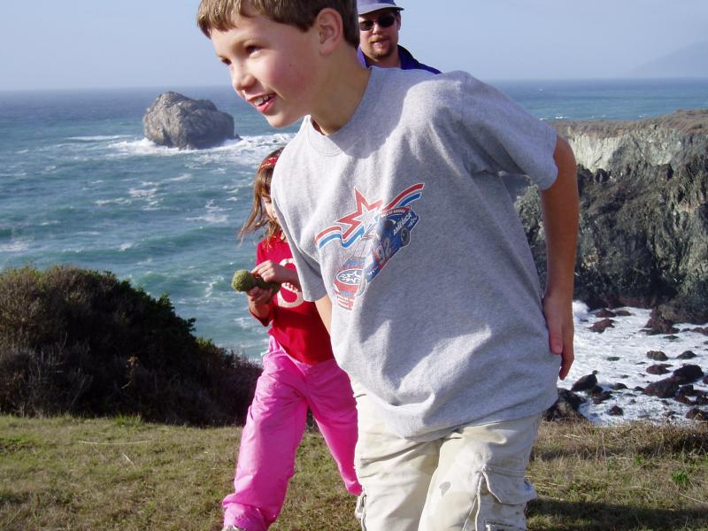 Max having fun