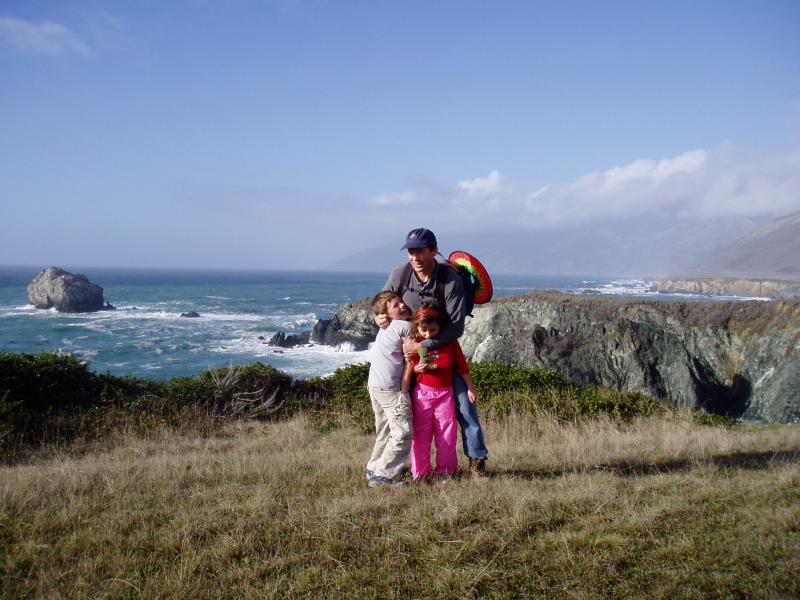 Steve with kids
