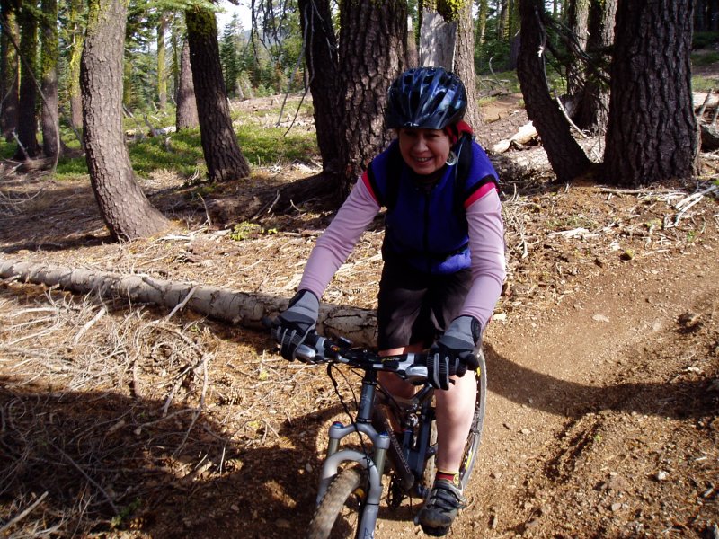 Sunrise trail; Cathy