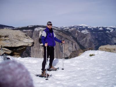 Slushy.  Time for snowshoes