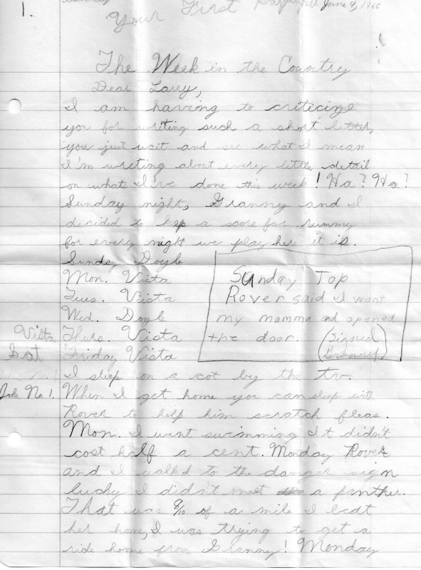 Doyles letter to Larry June  1966 page 1 of 5.jpg