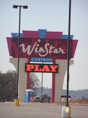 Winstar Casino sign.JPG