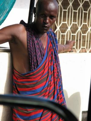 Massai man.