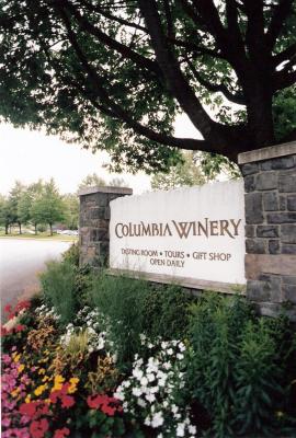 columbia winery entrance