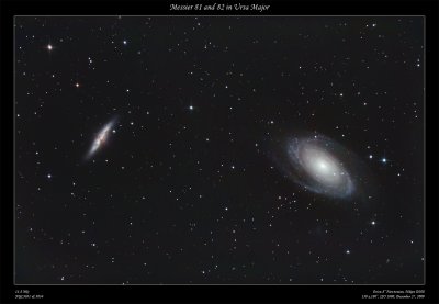M81 and M82 in Ursa Major