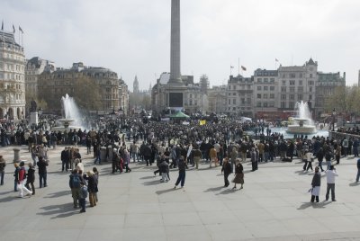 Immigration Rally Trafalgar Square