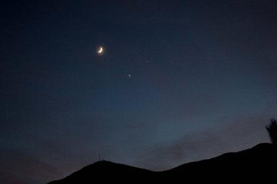 Venus Jupiter and Luna - III