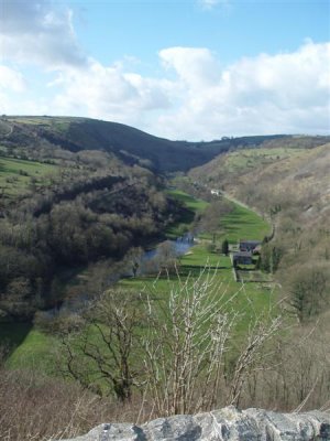 Monsell Head - the valley