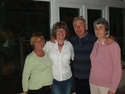 Doreen, Joyce, Trevor and Helen