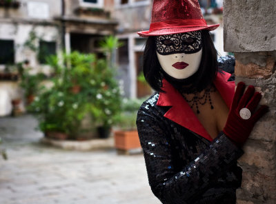 Waiting for Venice Carnival 2010