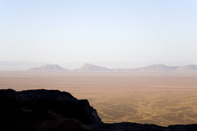 Evening over the desert, Morocco 2007