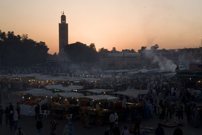 Djemaa el Fna square Marrakech