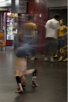 Break dancing, Budapest Hungary 2006